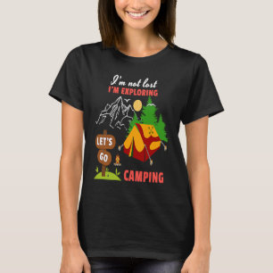 Camiseta Não estou perdido, estou explorando o Vamos ir aca