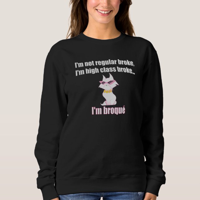 Camiseta Não Estou Quebrado Regular Estou Quebrado de Alta  (Frente)