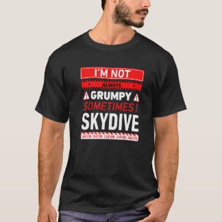 Camiseta Não Estou Sempre Mal-Humorado Às Vezes Eu Pratico 