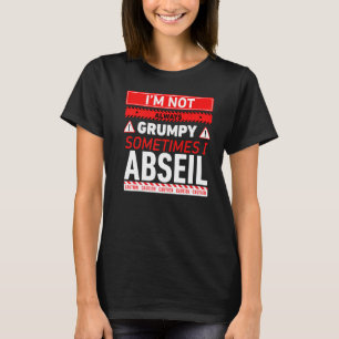 Camiseta Não Estou Sempre Mal-Humorado Às Vezes Eu Rapel Ra