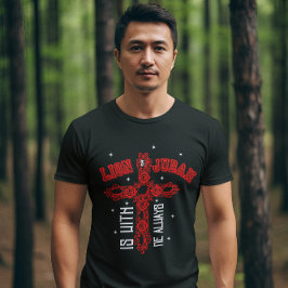 Camiseta Não Estou Sozinho - Crentes da Bíblia Espírito San