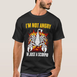 Camiseta Não Estou Zangado Sou Apenas Um Sinal De Estrela D