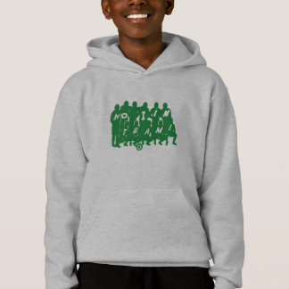 Camiseta Não, eu na Equipe Crianças Soccer Hoody