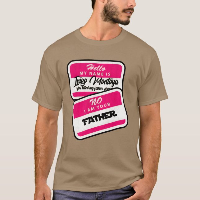 Camiseta Não, eu sou seu pai engraçado (Frente)