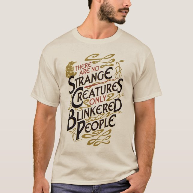 Camiseta Não Existem Criaturas Estranhas (Frente)