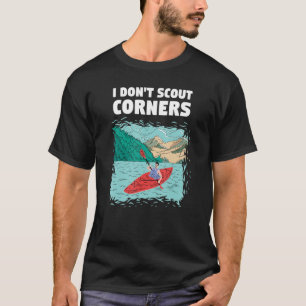 Camiseta Não Exploro Cantos Caiaque de Águas Brancas