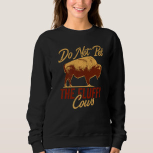Camiseta Não Faça Carinho Nos Bois Fofos Bisonte Yellowston