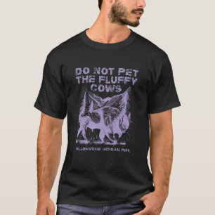 Camiseta Não Faça Carinho Nos Bois Fofos Parque Nacional de