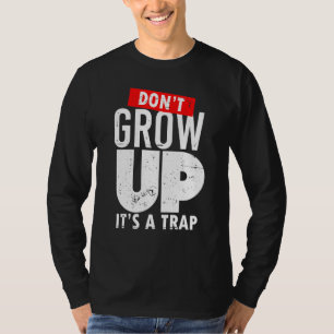 Camiseta Não faça crescer sua engrenagem de pintura para ad