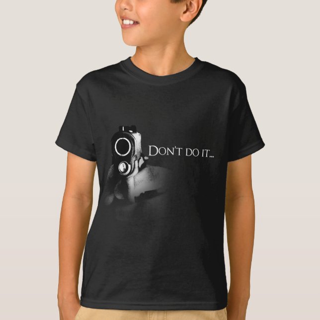 Camiseta Não faça ' fazem-no! 1911 .45 (Frente)