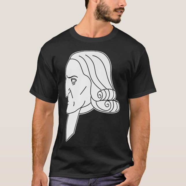 Camiseta Não faça mal a Jesus - John Wesley  (Frente)
