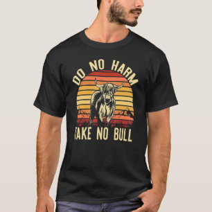 Camiseta Não Faça Mal Não Tolere Bobagem Gado Highland ao