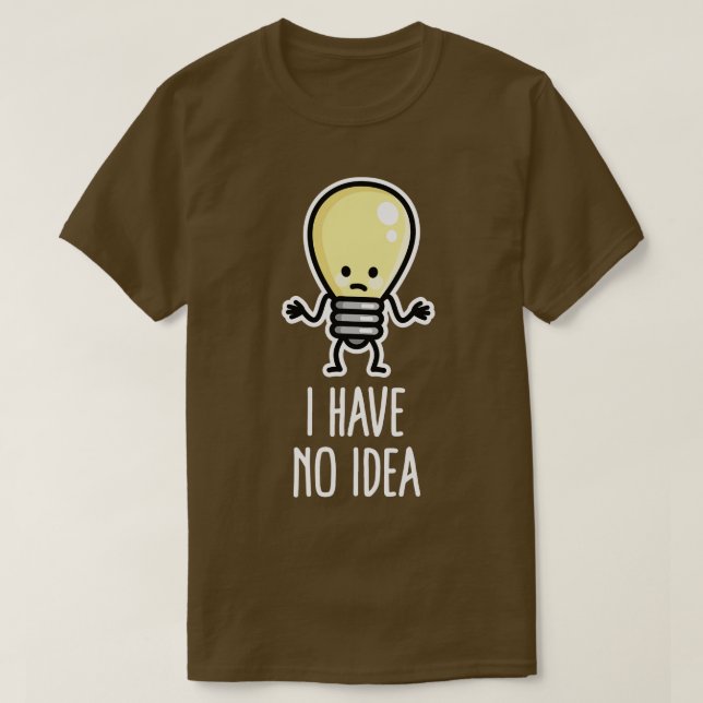 Camiseta Não faço ideia de que os escritores bloqueiam a lâ (Frente do Design)