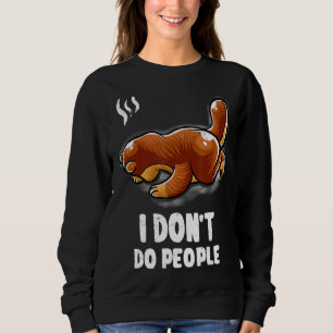 Camiseta Não Faço Pessoas Introvertido Dorminhoco Nerd Lont
