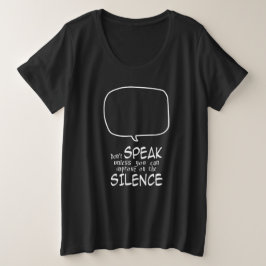 Camiseta Não Fale