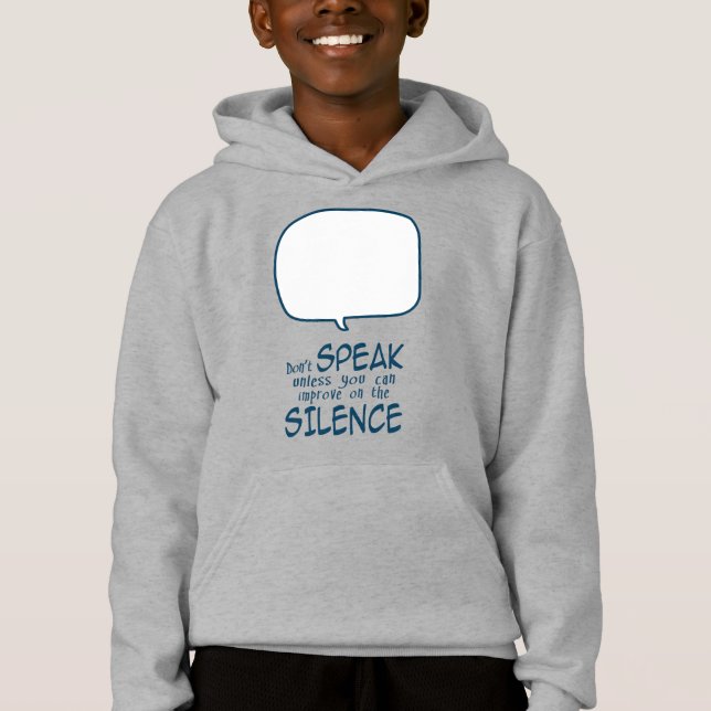 Camiseta Não Fale (Frente)