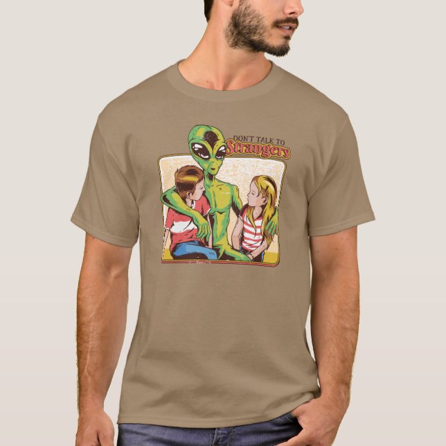 Camiseta Não Fale Com Estranhos (Frente)