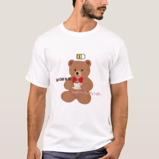 Camiseta Não Fale Comigo – Coffee Bear Design