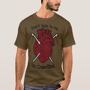 Camiseta Não Fale Comigo Eu Estou Contando Anatomia Engraça