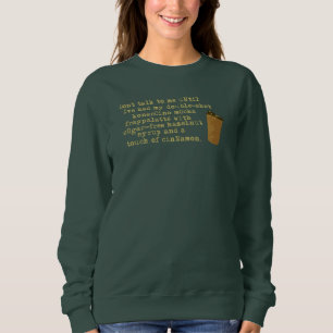 Camiseta Não fale que precisa de café