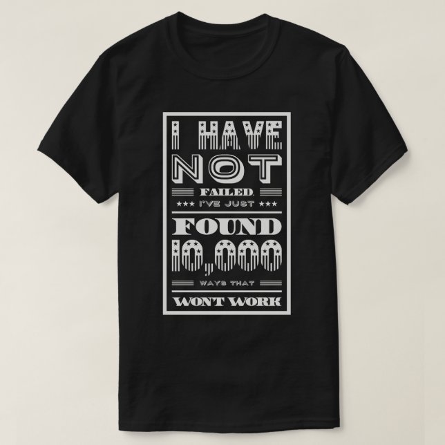 Camiseta Não Falhei (Frente do Design)