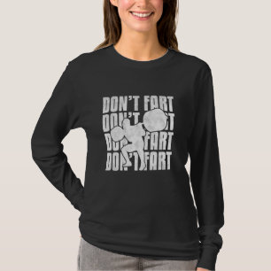 Camiseta Não Feche os pesos do treino no Dia da Perna Engra