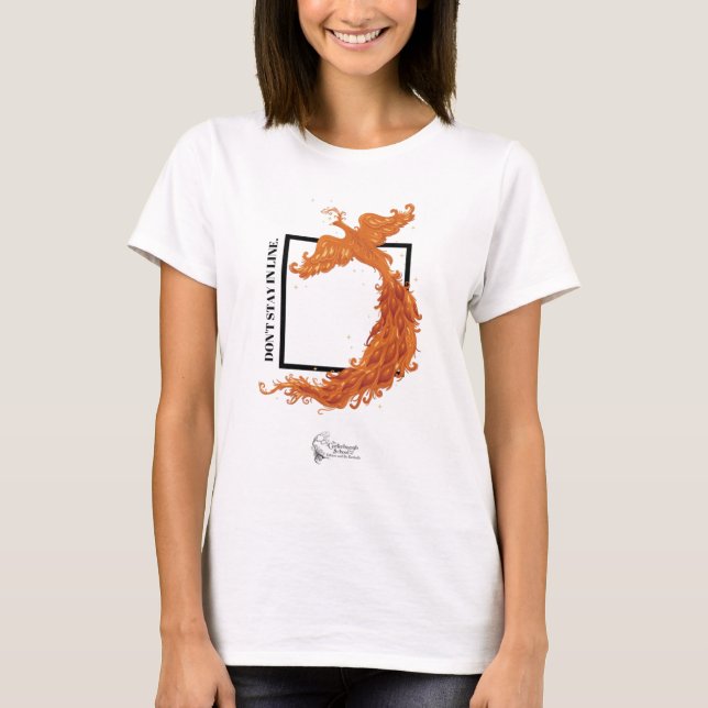 Camiseta Não fique na linha Phoenix (Frente)