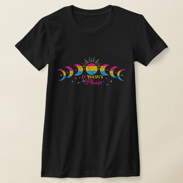 Camiseta Não foi um Pansexual de Fase (Postura )
