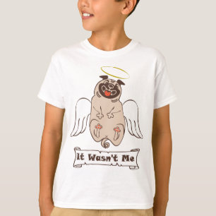 Camiseta Não fui eu, anjo vômito, citação engraçada "T-Shir