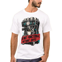 Não Funciono Sem Café Engraçado Cafeína