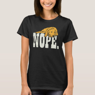 Camiseta Não Golden Retriever Labrador Cão Amante Dono Preg