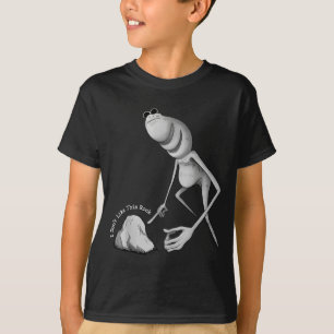 Camiseta Não Gosto Desta Rocha Funny Marcus The Worm Meme 