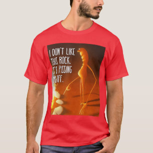 Camiseta Não Gosto Desta Rocha Marcus O Verme