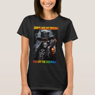 Camiseta Não gosto que a minha condução fique longe da coro