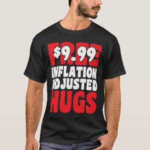 Camiseta Não Gratuito 9 99 Namorados De Abraços Ajustados P