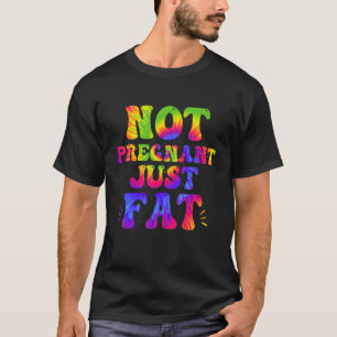 Camiseta Não Grávida Só Comendo Uma Boa Comida De Colo