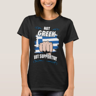 Camiseta Não grego, mas viajante turístico grego Gree