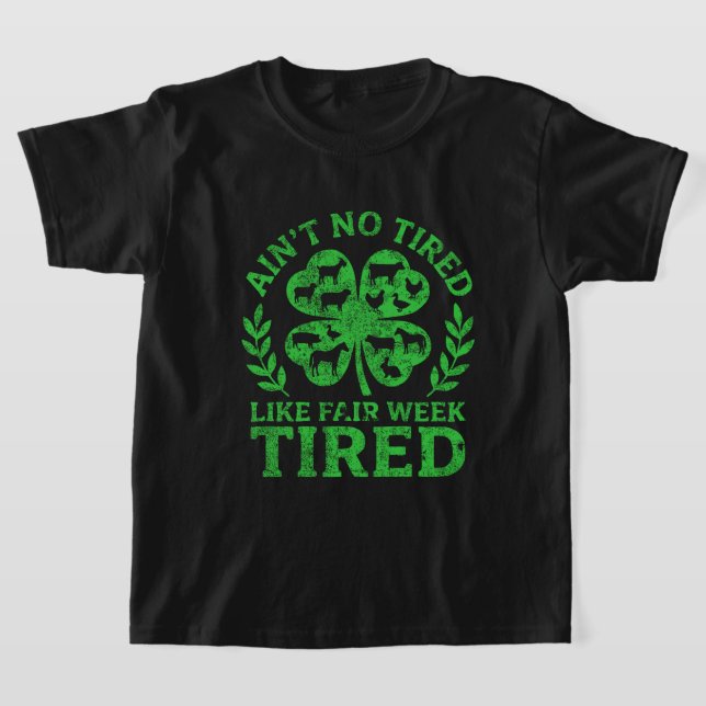 Camiseta Não Há Cansaço Como o Cansaço da Semana da Feira d (Postura )