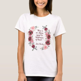 Camiseta Não há Charm Austen Cote Mulheres