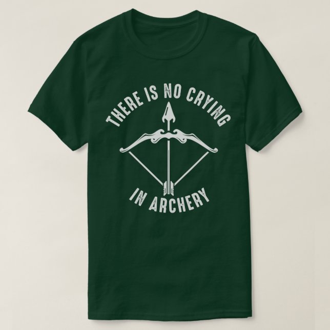 Camiseta Não Há Choro Em ArcosArca De Arco Engraçada (Frente do Design)