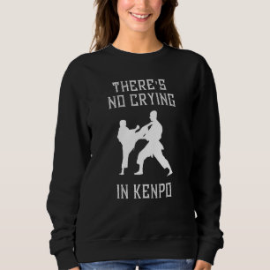 Camiseta Não há choro em Kenpo Karate japonês marcial