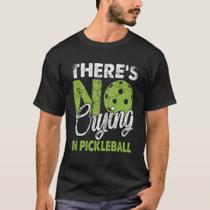 Camiseta Não há choro na picleball Retro Vintage 2