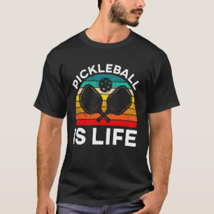 Camiseta Não Há Choro no Pickleball Competitivo Retro 