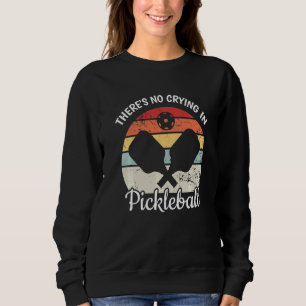 Camiseta Não há choro no Pickleball Retro Vintage Pick