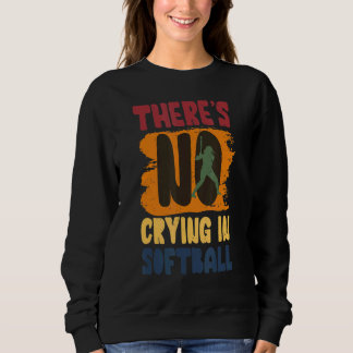 Camiseta Não há choro nos gajos do Softball Player