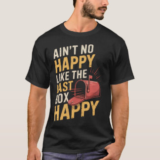 Camiseta Não Há Correio Feliz Trabalhador Postal Carteiro