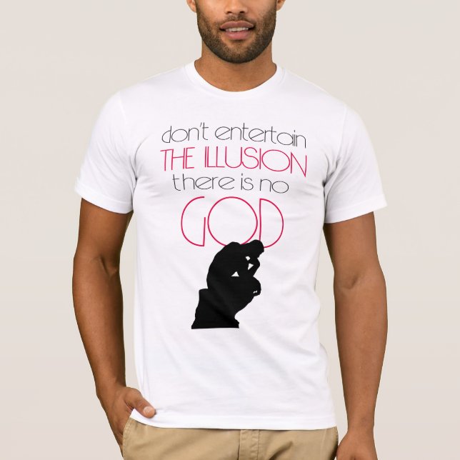 Camiseta Não há Deus (Frente)