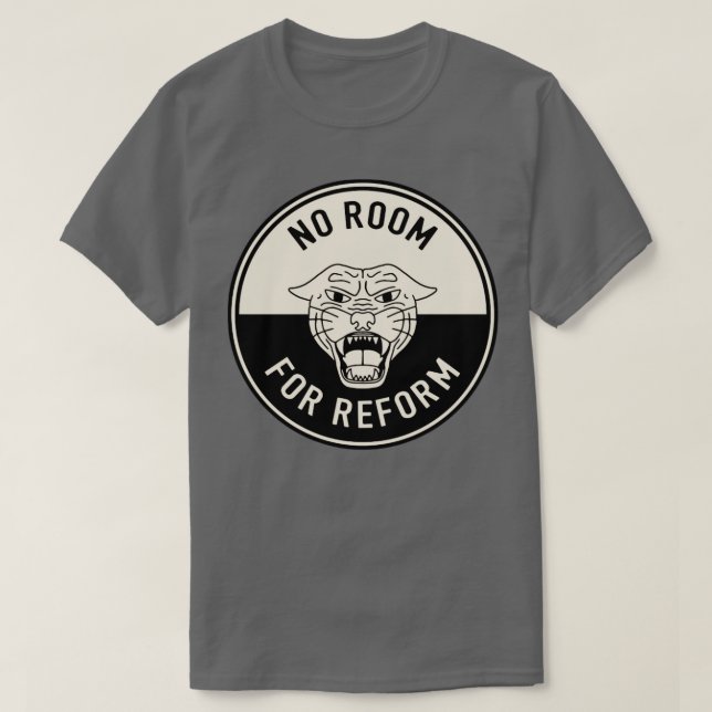 Camiseta Não Há Espaço Para A Reforma (Frente do Design)