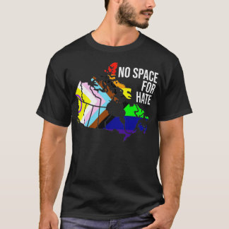 Camiseta Não Há Espaço Para O Ódio Canadá