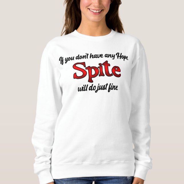 Camiseta Não há esperança? (Frente)